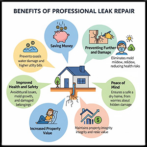 Benefits of Professional Leak Repair