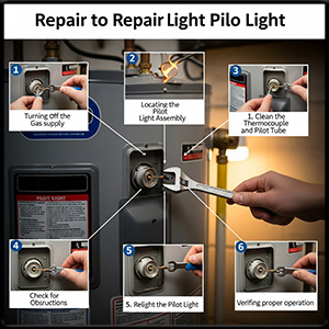 Our Pilot Light Repair Process