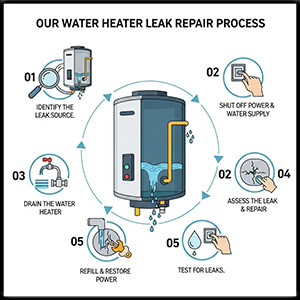 Our Water Heater Leak Repair Process