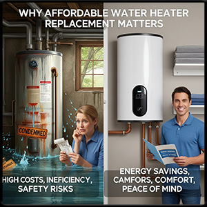 Why Affordable Water Heater Replacement Matters
