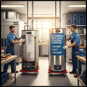 Why Commercial Water Heater Replacement is Important
